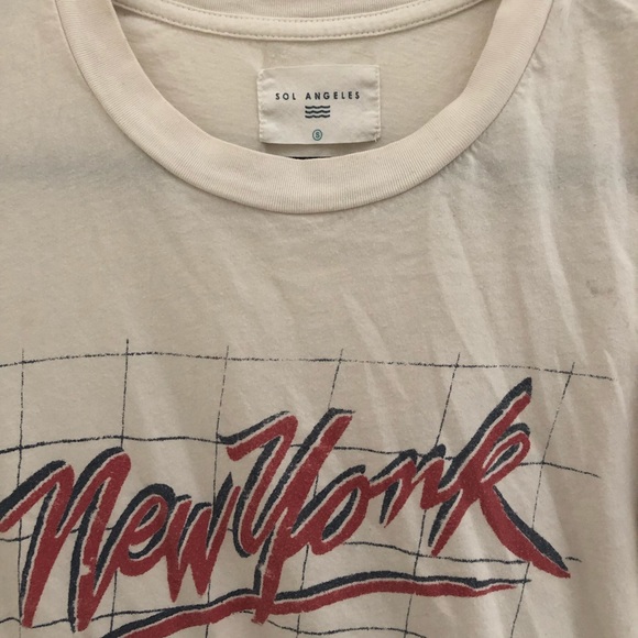 Anthropologie Graphic Tee New York Small - Picture 2 of 4
